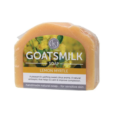 Harmony Soapworks Goatâ€™s Milk Soap - Lemon Myrtle 140g